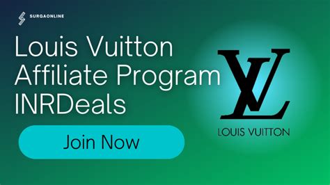 louis vuitton affiliate program sign up inrdeals|louis vuitton affiliate portal.